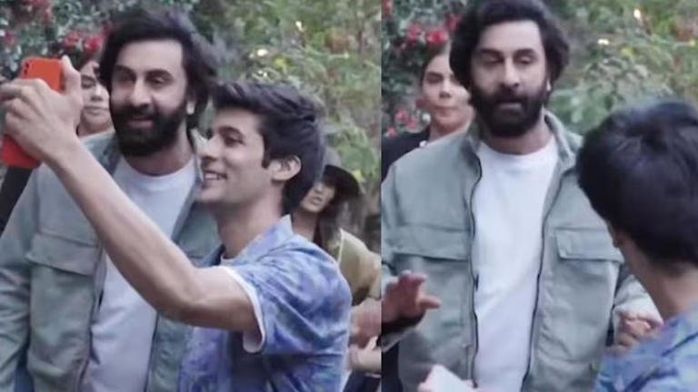 An advertisement for this new Oppo phone features Ranbir Kapoor hurling a fan’s phone.